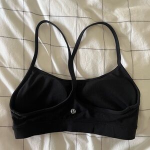 lululemon athletica Black Power Y Sports Bra
